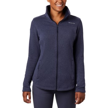 Columbia Canyon Point Fleece Full Zip, Chamarras Azul Marino Para Mujer | 463927-AWH